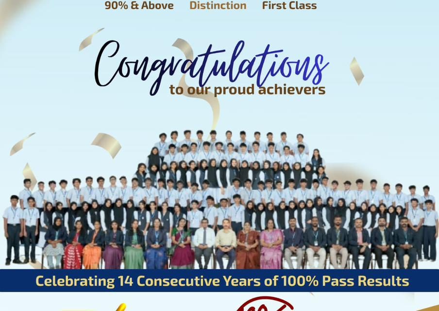 Ideal Kadakkassery Shines with 100% Success in CBSE Class 10 Results